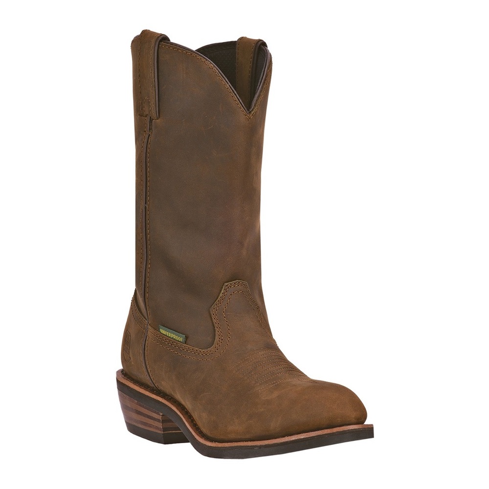 Dan Post Albuquerque Waterproof Leather Boots Western Heel 12” Cowboy